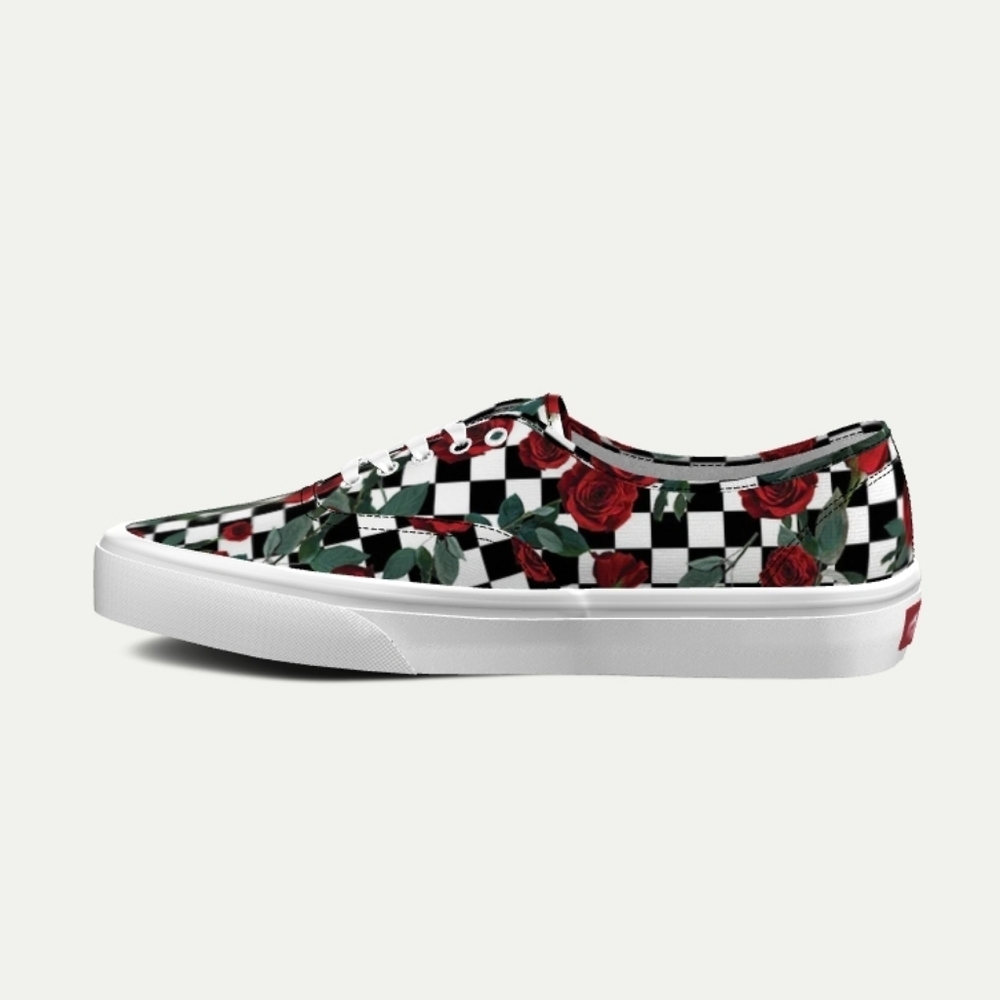 Vans Custom Checkerboard Roses - Picture 4 of 4